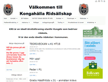Tablet Screenshot of kongahallars.nu